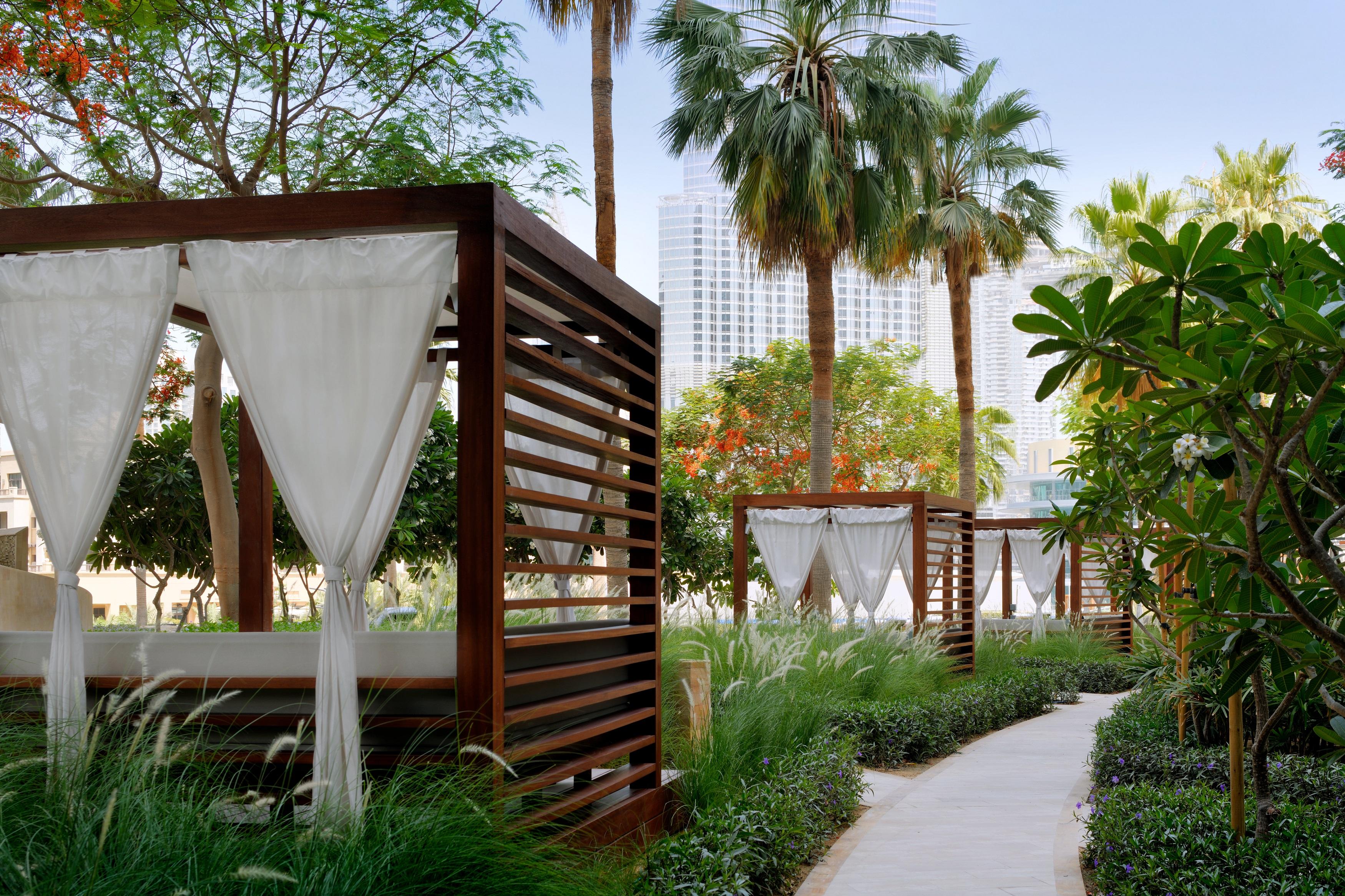 Address Downtown Hotel Dubai Luaran gambar The Dubai Fountain Gardens